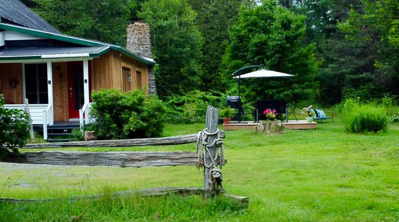 Chalets Nabu La Sacacomie - Riviere - Billard Saint-Alexis-des-Monts Exterior foto